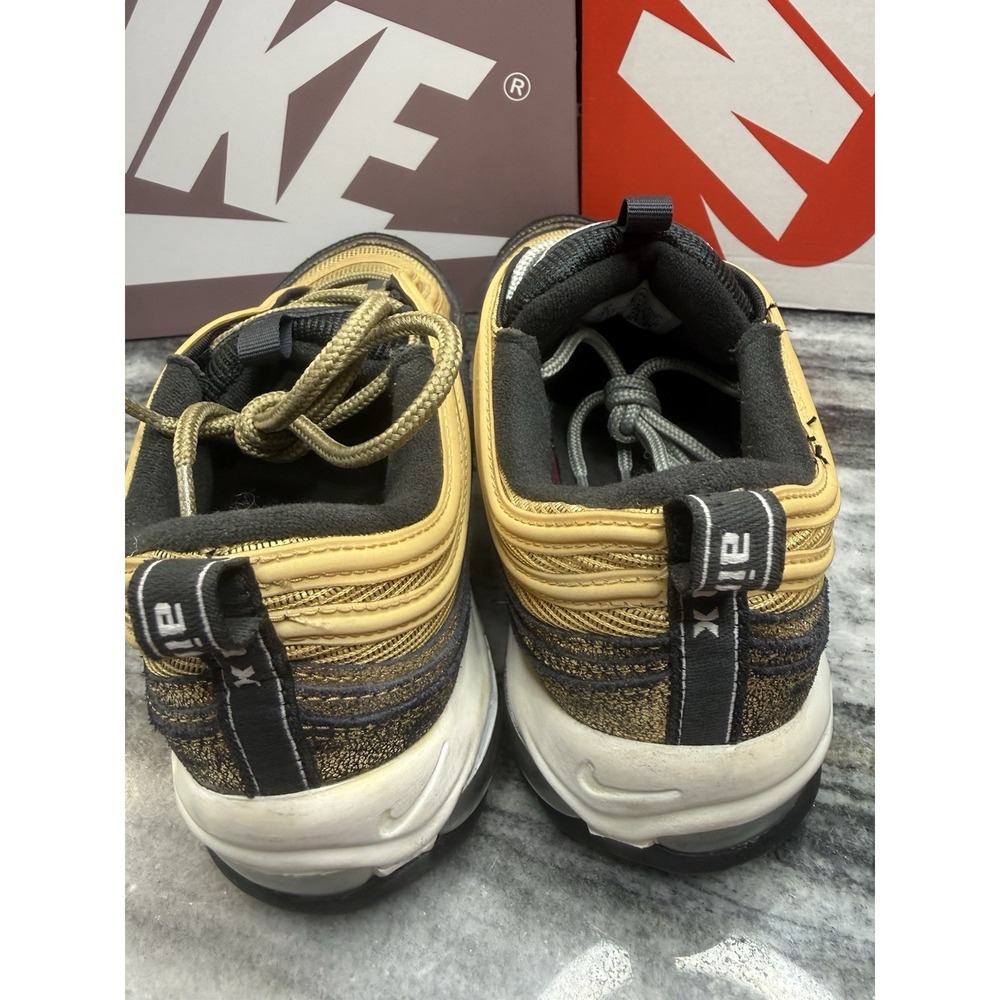 Nike women's Air Max 97 'Golden Gals' metallic gold/ black